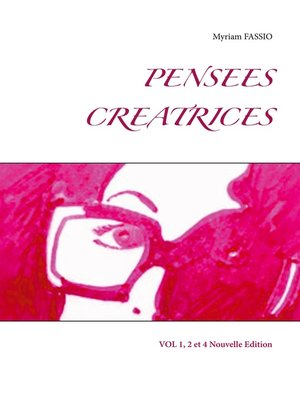 cover image of PENSEES CREATRICES